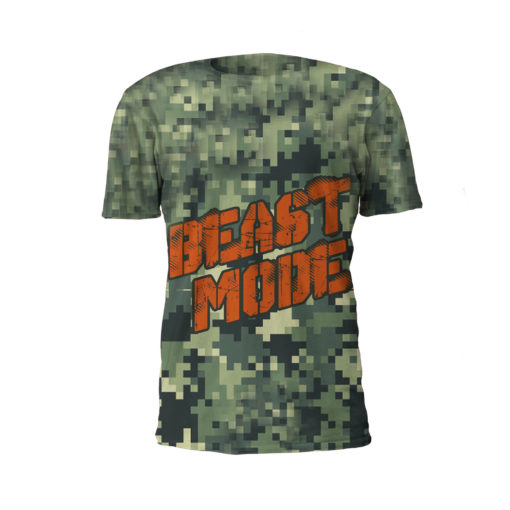 The Beast Mode Performance Tee Shirt by Battle Tek Athletics Is Perfect For Athletic Training, MMA And Grappling Sports