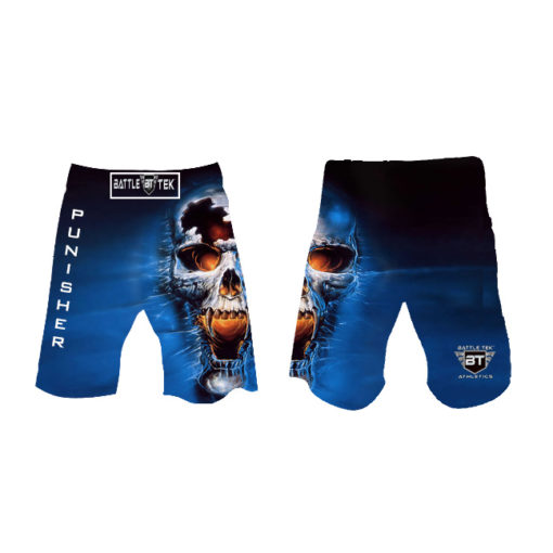 Punisher Fight Shorts by Battle Tek Athletics Are Perfect For Athletic Training, MMA And Grappling Sports